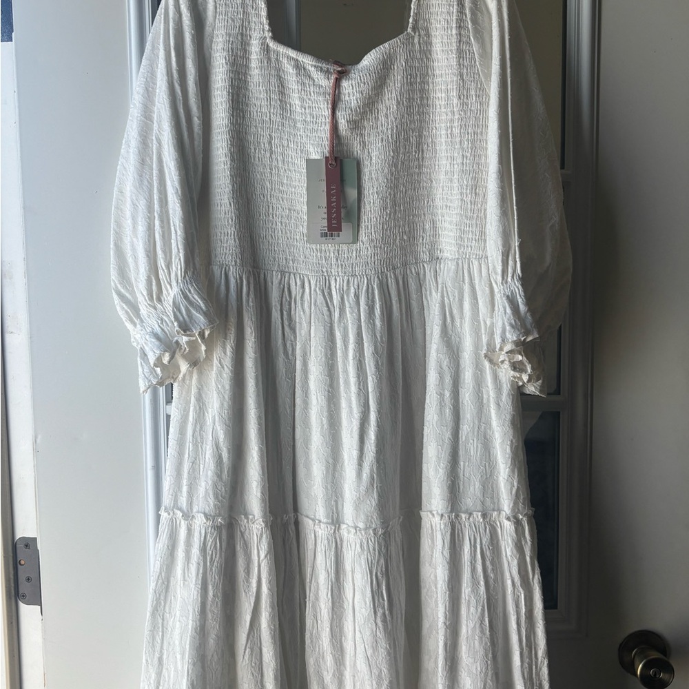 JessaKae white carefree dress